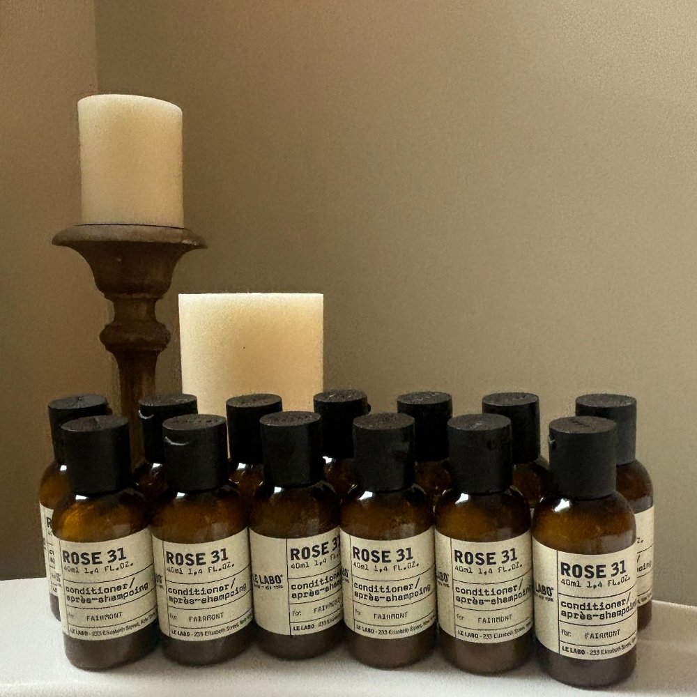 Le Labo Rose 31, Hair Conditioner, Lot of 13 travel size bottles (520mL)